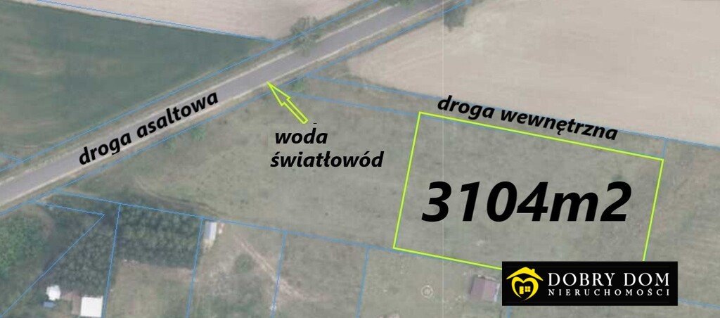 Działka 3104 m² pod dom w otoczeniu natury, Hajnówka Wasilkowo  3 104m2 Foto 1