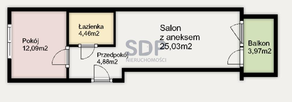 Mieszkanie dwupokojowe na sprzedaż Wrocław, Psie Pole, Sołtysowice, Sołtysowicka  46m2 Foto 4