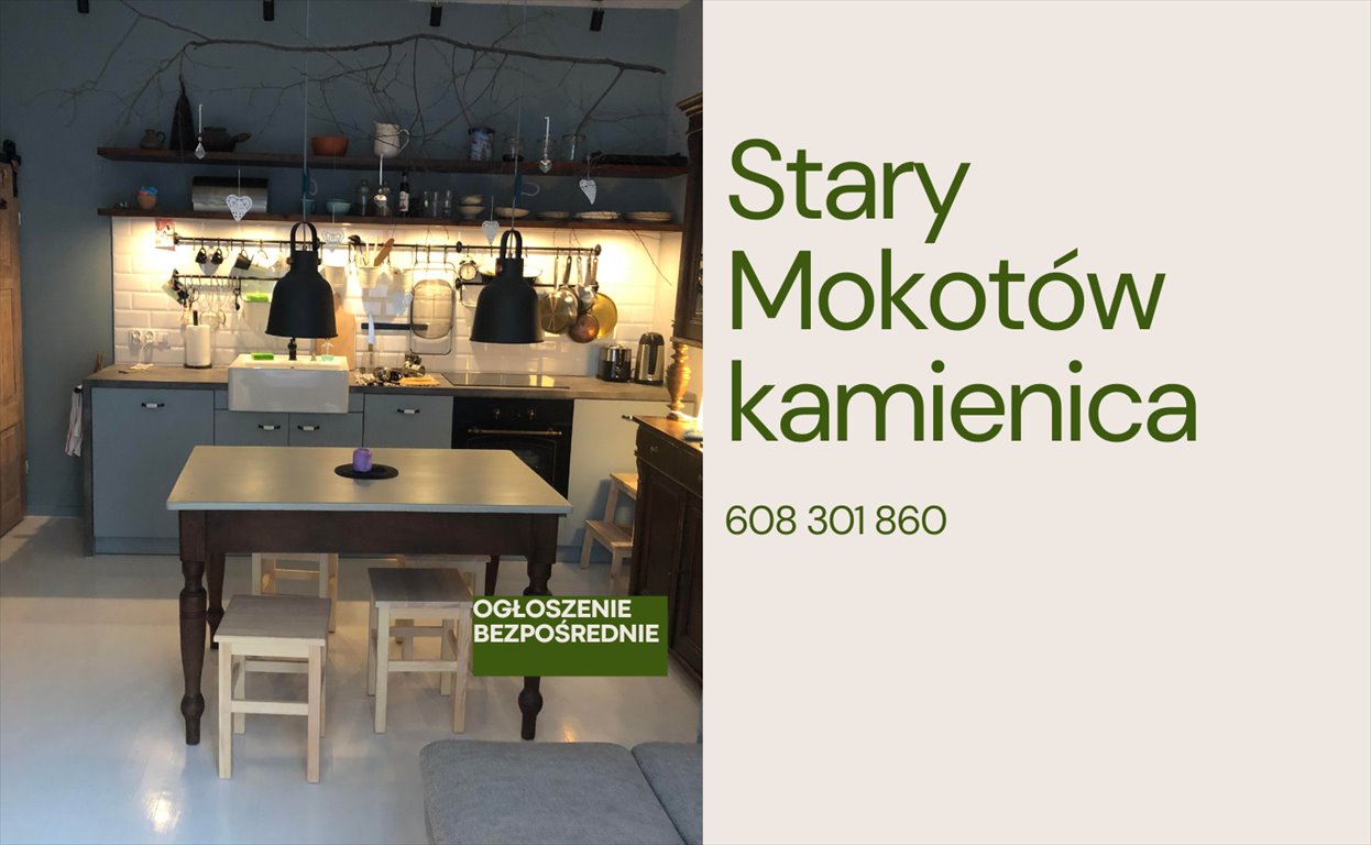 Mieszkanie na sprzedaż 56m2 mieszkanie Warszawa, Mokotów, Kazimierzowska