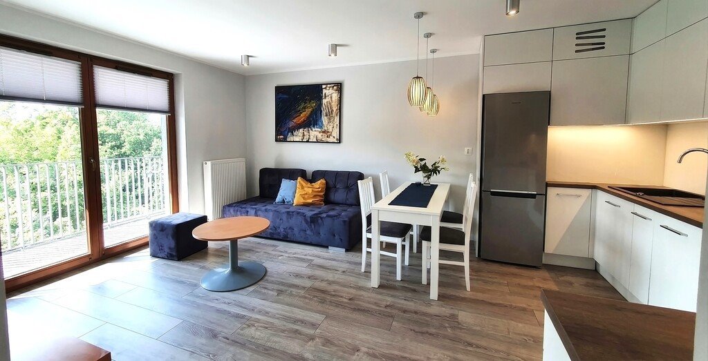 Nowoczesny apartament 2 pokoje z balkonem i miejscem parkingowym Szczecin, Świerczewo, Marcina Kasprzaka  41m2 Foto 1