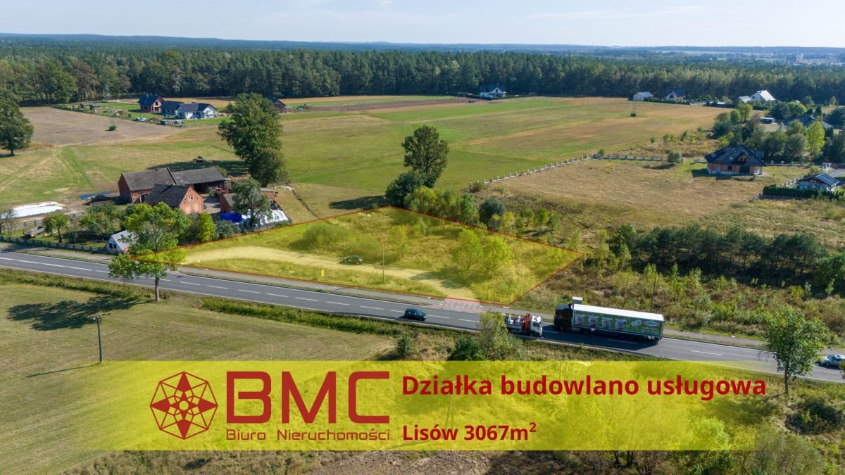 Działka budowlana na sprzedaż Lisów  3 067m2 Foto 1