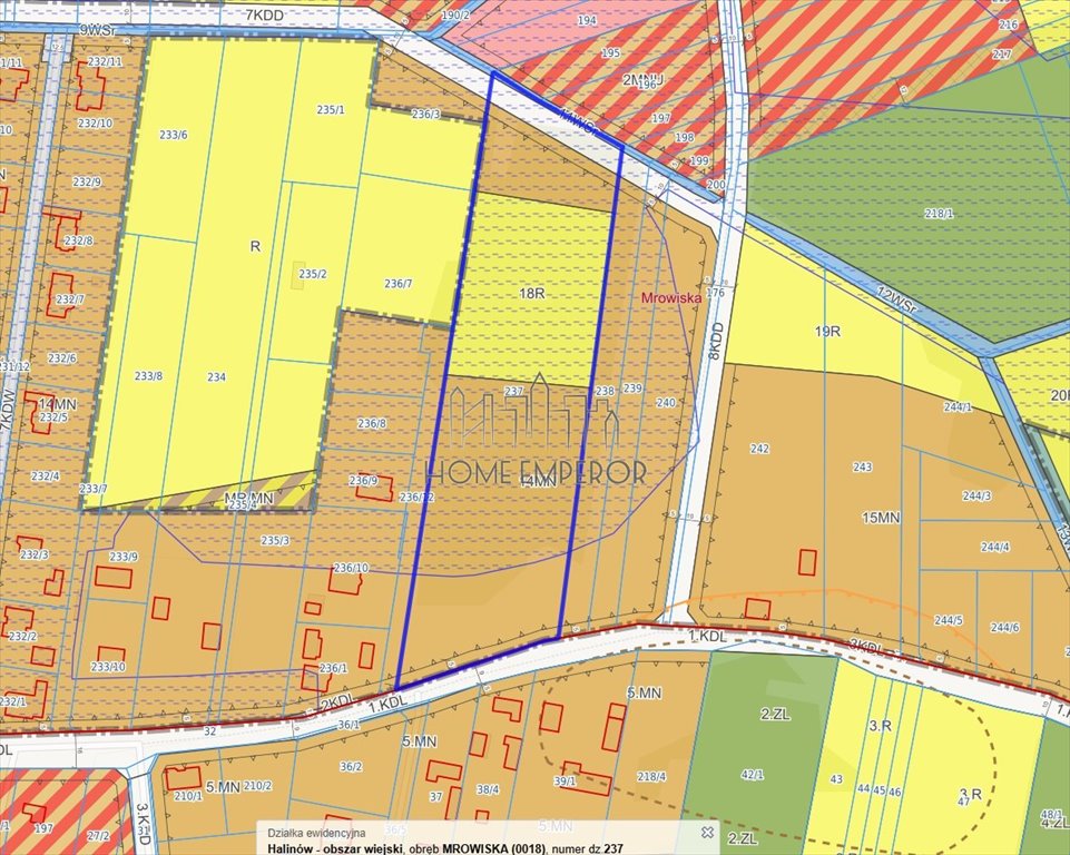 Działka budowlana na sprzedaż Mrowiska, Zastawie  15 400m2 Foto 1