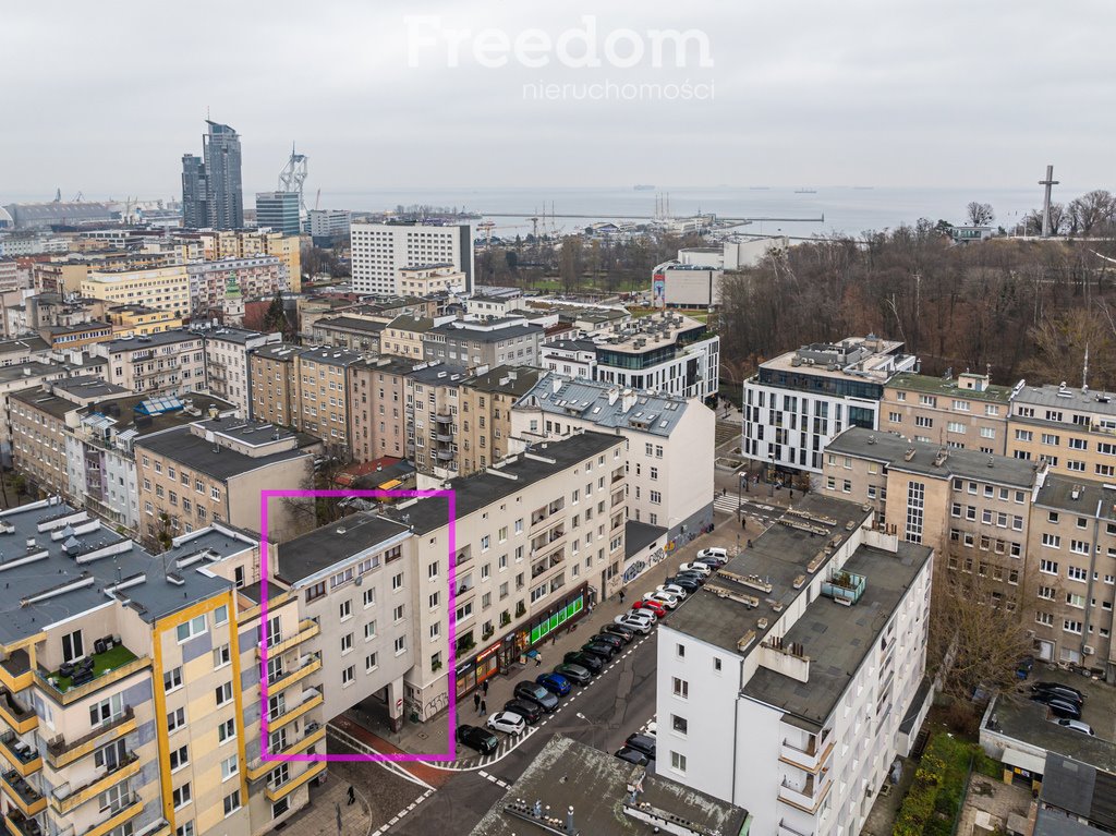 Mieszkanie dwupokojowe na sprzedaż Gdynia, Śródmieście, Antoniego Abrahama  59m2 Foto 14