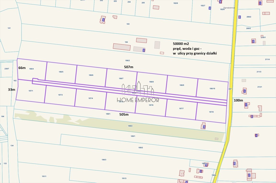 Działka budowlana na sprzedaż Wola Krobowska  50 000m2 Foto 1