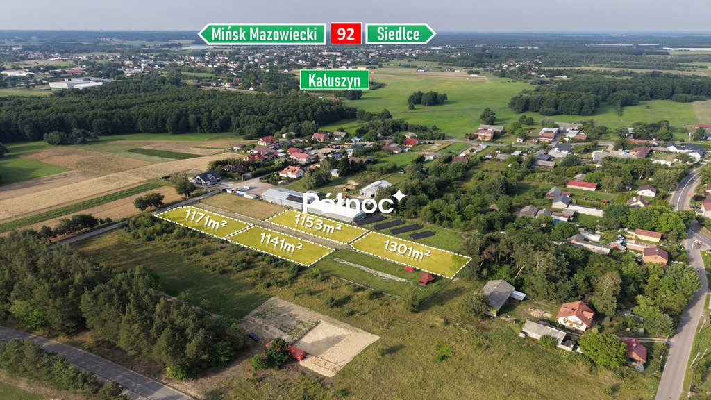 Działka budowlana 1141 m² w Olszewicach - MPZP i blisko A2 Olszewice  1 141m2 Foto 1