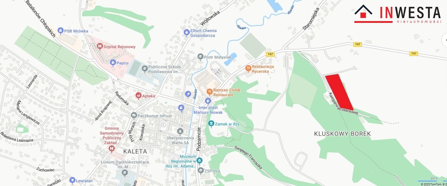 Działka 6 349 m² z zabudową w Iłży – potencjał rozbudowy Iłża, Kluskowy Borek  6 349m2 Foto 1