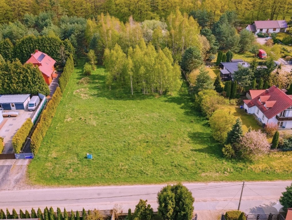 Działka 1055 m² pod dom w Mieściskach, media, asfalt Mieściska  1 055m2 Foto 1