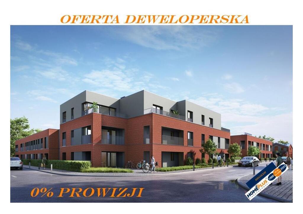 Na sprzedaż nowoczesne 3-pokojowe z ogródkiem i garażem w Poznaniu Poznań, Starołęka, Starołęka, Żorska  73m2 Foto 1