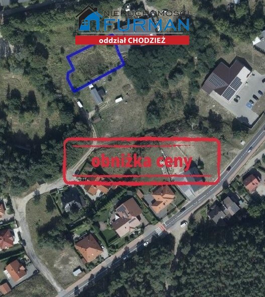 Działka budowlana 1065 m² w Chodzieży, media, plan zabudowy Chodzież  1 065m2 Foto 1