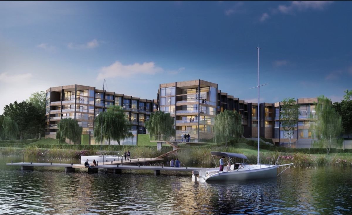 Zegrze: 113 m² z własną mariną, antresolą i wysokim standardem Zegrze, płk. Kazimierza Drewnowskiego  113m2 Foto 1