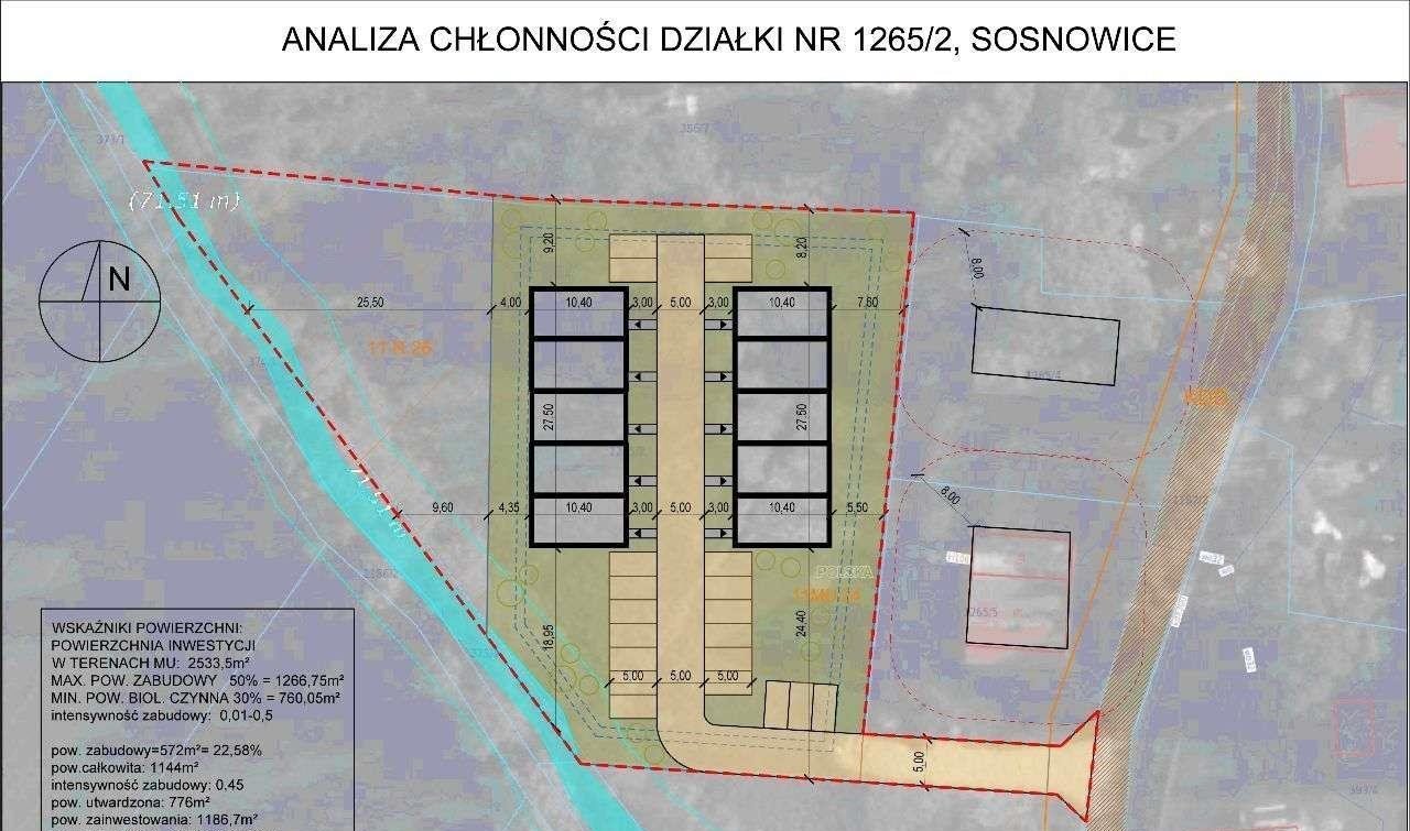 Działka budowlana na sprzedaż Sosnowice  34m2 Foto 10