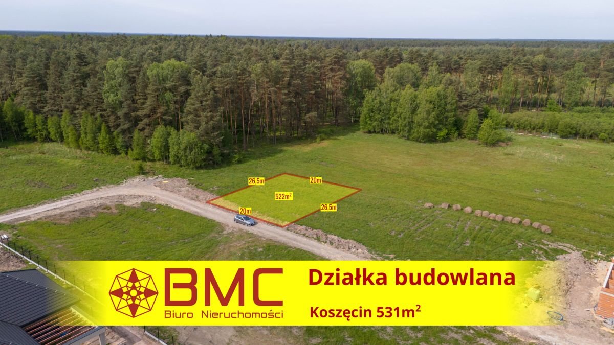 Działka budowlana na sprzedaż Koszęcin, Frezjowa  531m2 Foto 1