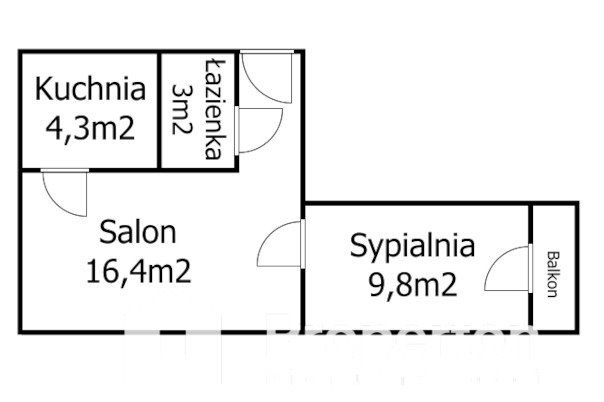 Mieszkanie dwupokojowe na sprzedaż Łódź, Górna, Juliana Ursyna Niemcewicza  38m2 Foto 8