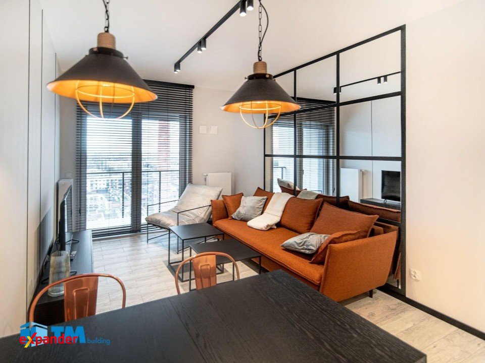 Zapraszam do obejrzenia nowoczesnego 30 m² z balkonem i windą Łódź, Włókniarzy  30m2 Foto 1
