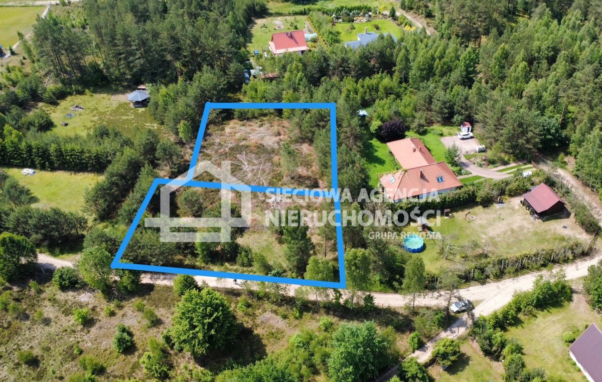 Na sprzedaż malownicza działka pod domki letniskowe w Zdunowicach Zdunowice  1 783m2 Foto 1