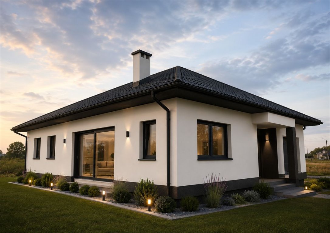 Nowoczesny dom 140 m² - 4 pokoje - garaż - spokojna okolica Brzezówka  140m2 Foto 1