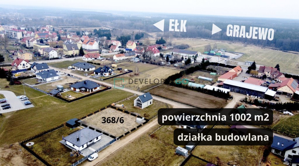 Działka z pozwoleniem i mediami – gotowe pod dom Prostki  1 002m2 Foto 1