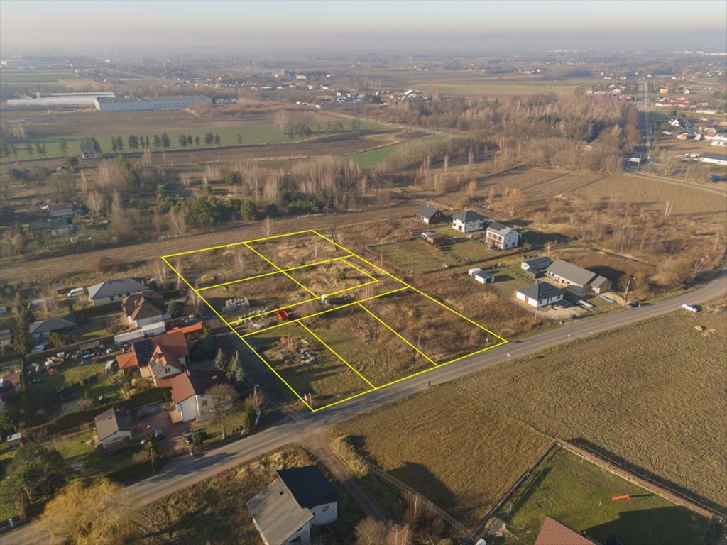 Działka budowlana w Bramkach z mediami i planem zagospodarowania Bramki, Malownicza  1 044m2 Foto 1