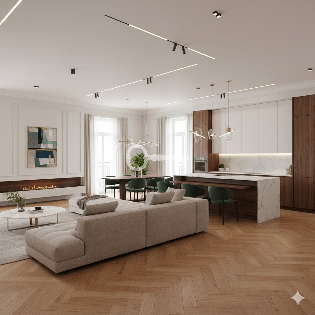 Na sprzedaż przestronne 108 m² apartament z 2 balkonami w centrum Poznania Poznań, Centrum, Podgórna  108m2 Foto 1