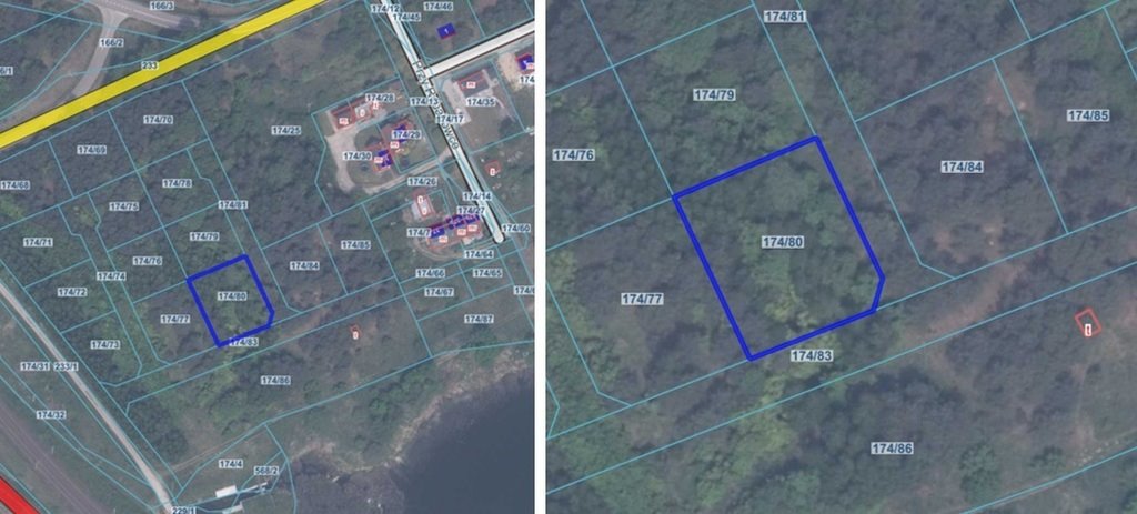 Działka rekreacyjna 1046 m² z dostępem do jeziora Gonty  1 046m2 Foto 1