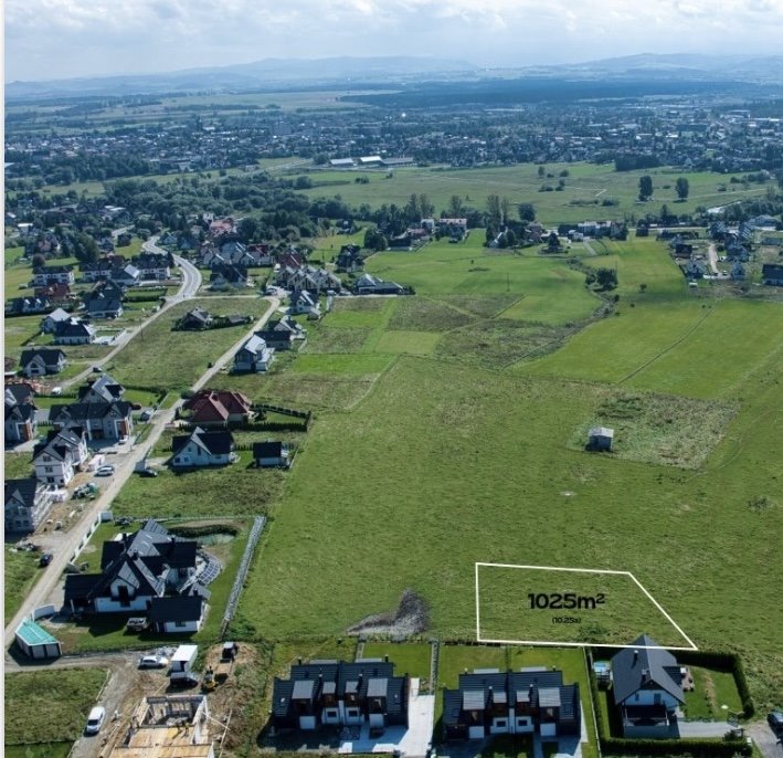 Działka budowlana na sprzedaż Nowy Targ, Niwa, Niwa  1 025m2 Foto 5