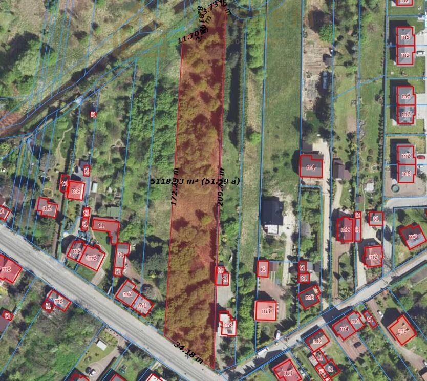 Działka pod zabudowę mieszkaniową, media, blisko natury Sosnowiec, Armii Krajowej  5 121m2 Foto 1