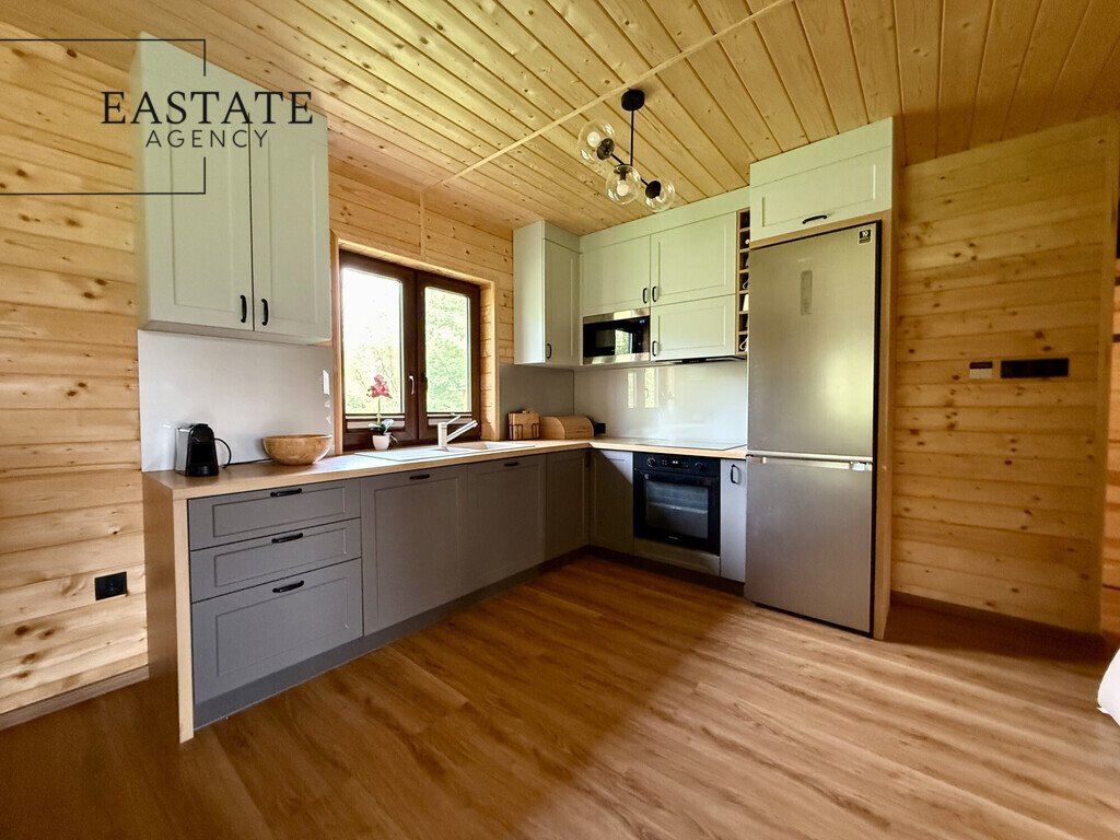Nowoczesny dom 75 m² z tarasem i garażem, blisko natury Łomnica  75m2 Foto 1