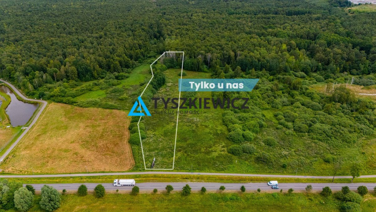 Działka inwestycyjna 8 000 m² z mediami, dochodowa Bruskowo Wielkie  8 000m2 Foto 1