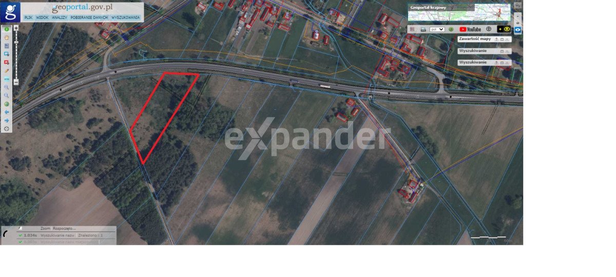 Działka 0,75 ha z możliwością rozbudowy i dostępem do drogi krajowej Blinno  7 500m2 Foto 1