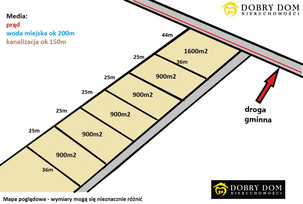 Działka budowlana na sprzedaż Studzianki  1 600m2 Foto 1