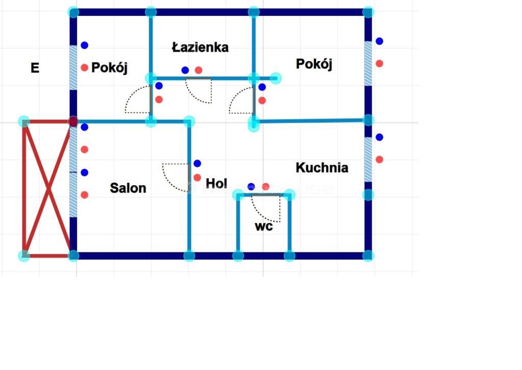 Mieszkanie trzypokojowe na sprzedaż Łódź, Ziemowita  61m2 Foto 16