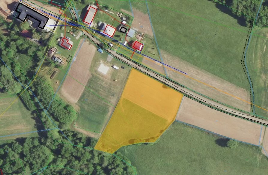 Działka 57 ar z mediami, do negocjacji, Huta Gogołowska Huta Gogołowska  5 700m2 Foto 1