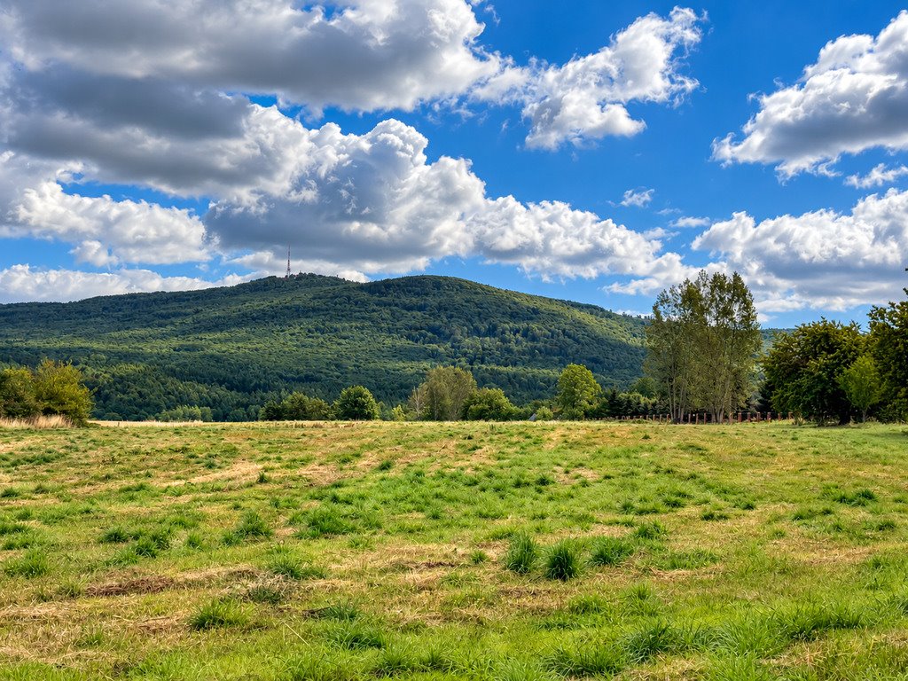 Działka z widokiem na Ślężę 1605 m² - zapraszam Biała  1 605m2 Foto 1