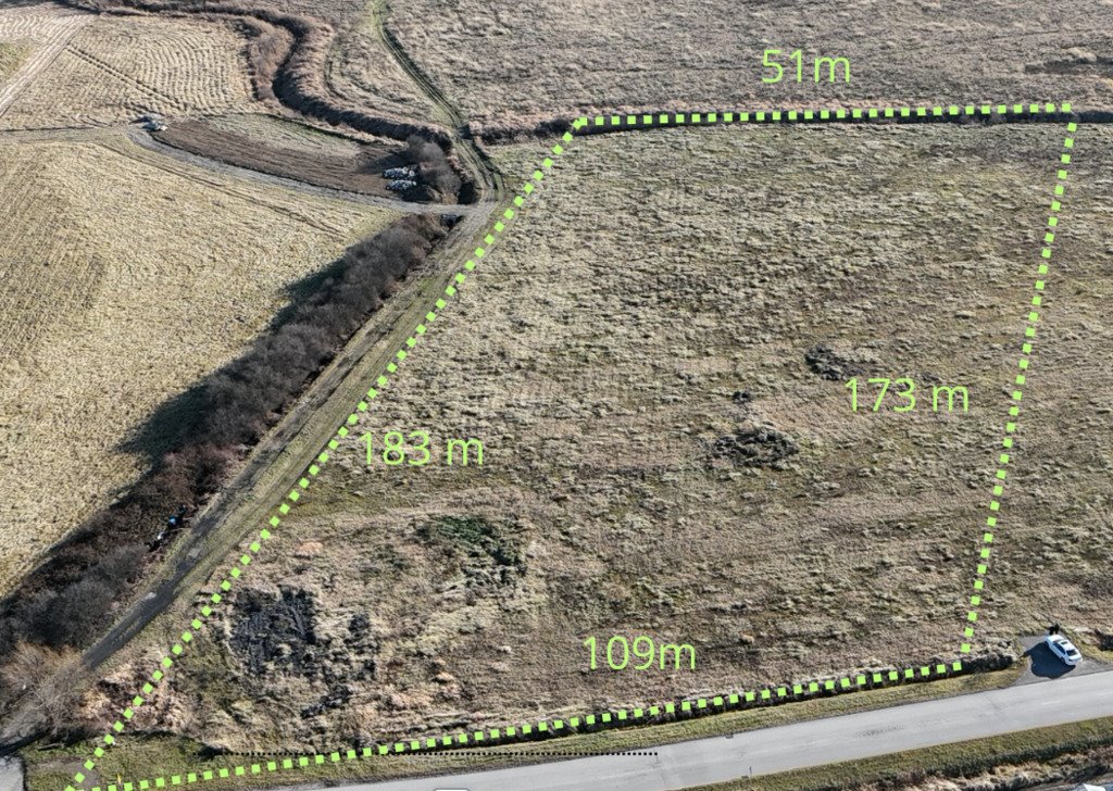 Do sprzedania działka inwestycyjna 13 ha z mediami i planem Boguchwała  13 196m2 Foto 1