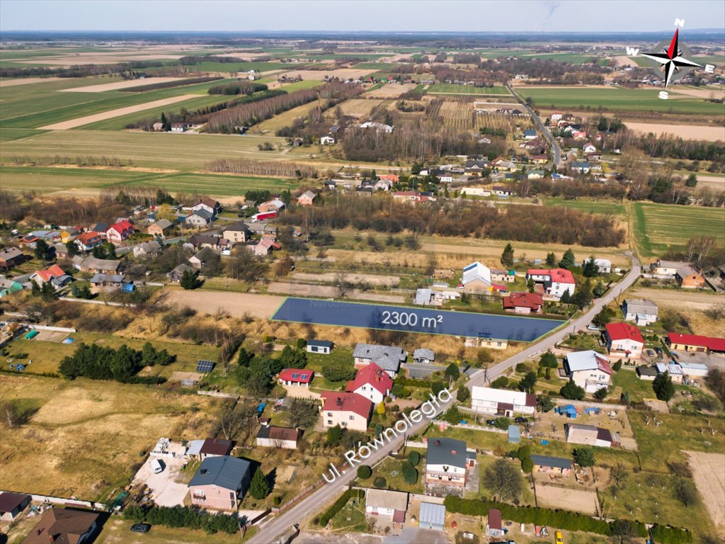 Działka budowlana na sprzedaż Nieznanice, Równoległa  2 300m2 Foto 3