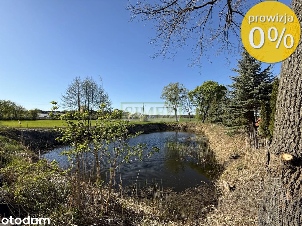 Przestronna działka 3215 m² z stawem i zagajnikiem zapraszam Tułowice  3 215m2 Foto 1