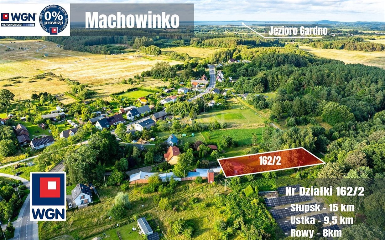 Działka budowlana 1500 m² nad morzem w Machowinku Machowinko, Machowinko  1 500m2 Foto 1