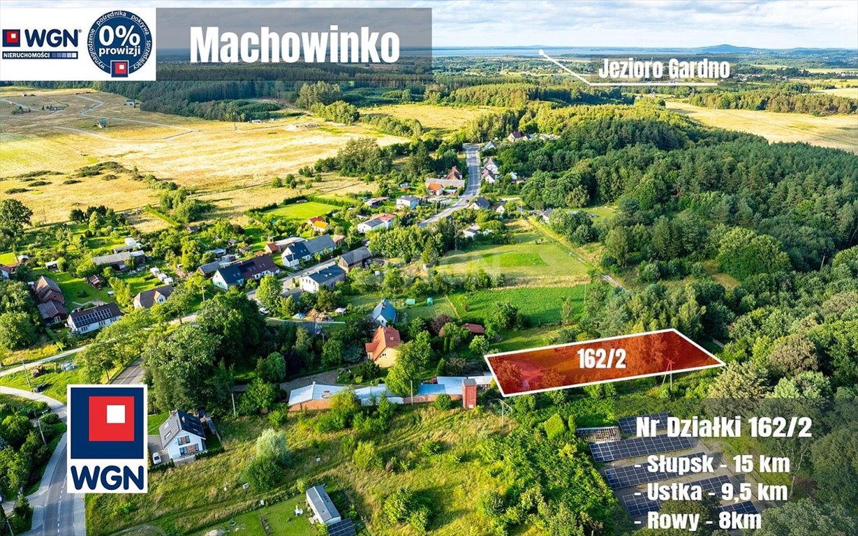 Działka budowlana na sprzedaż Machowinko, Machowinko  1 500m2 Foto 1