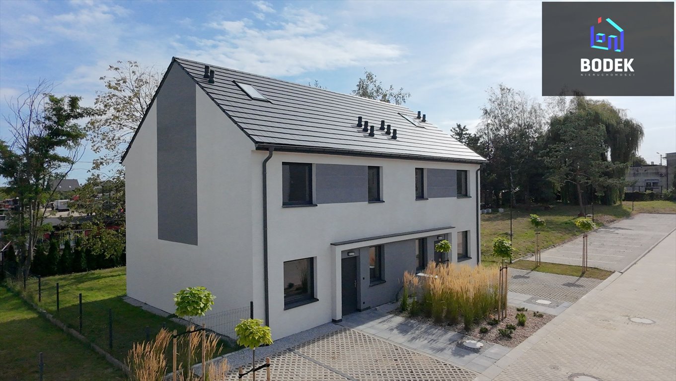 Nowoczesny dom 4 pokoje w Księginicach, gotowy do wykończenia - polecam! Księginice, Księginice, Sadowa  111m2 Foto 1