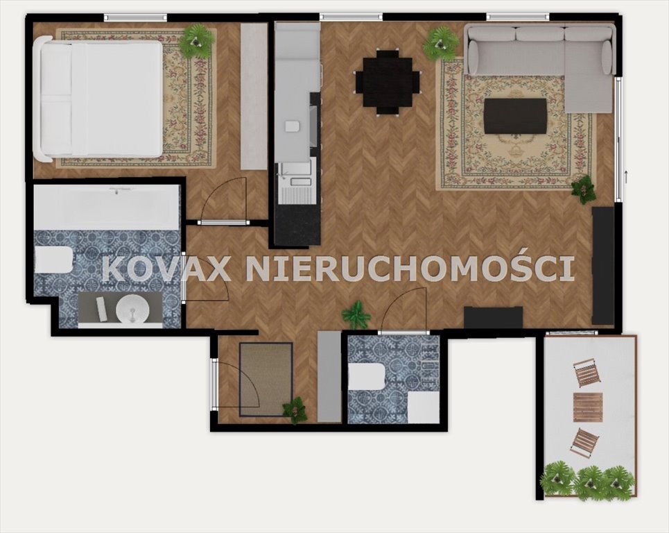 Mieszkanie dwupokojowe na sprzedaż Kraków, Prądnik Biały, Mozarta  58m2 Foto 1
