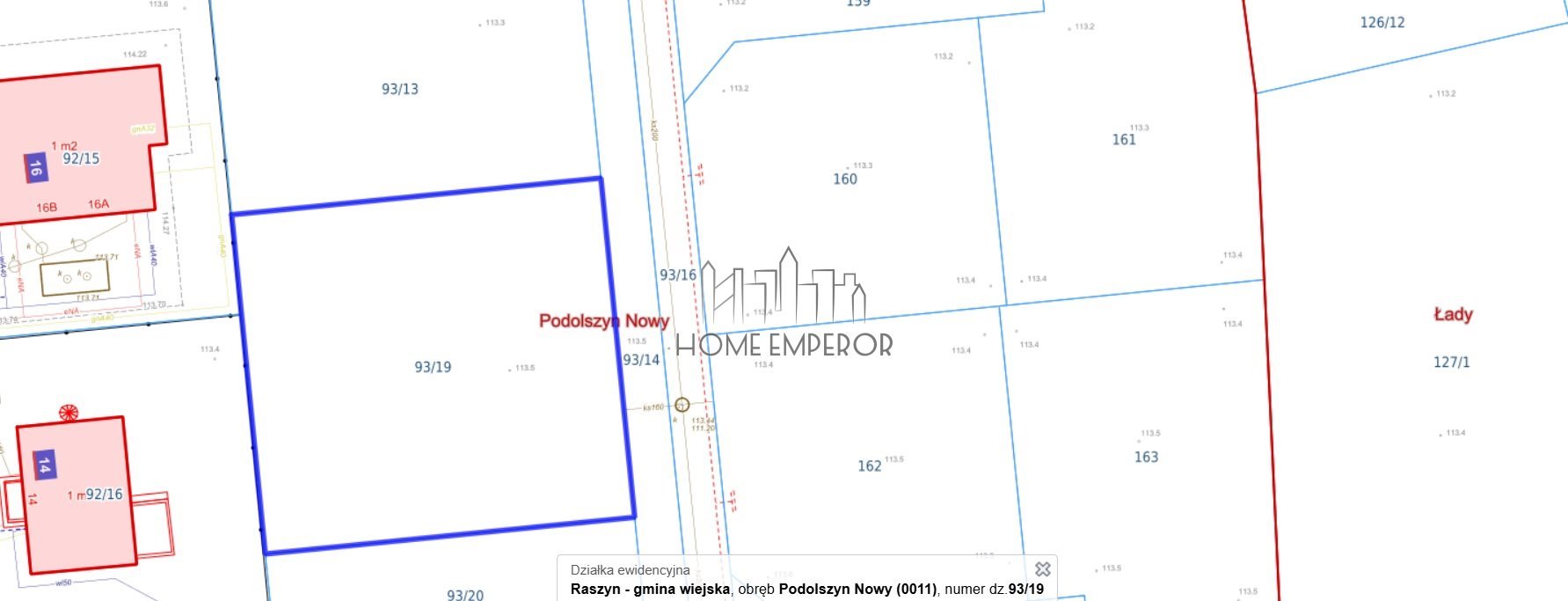 Działka budowlana na sprzedaż Podolszyn Nowy, Krokusowa  1 000m2 Foto 4