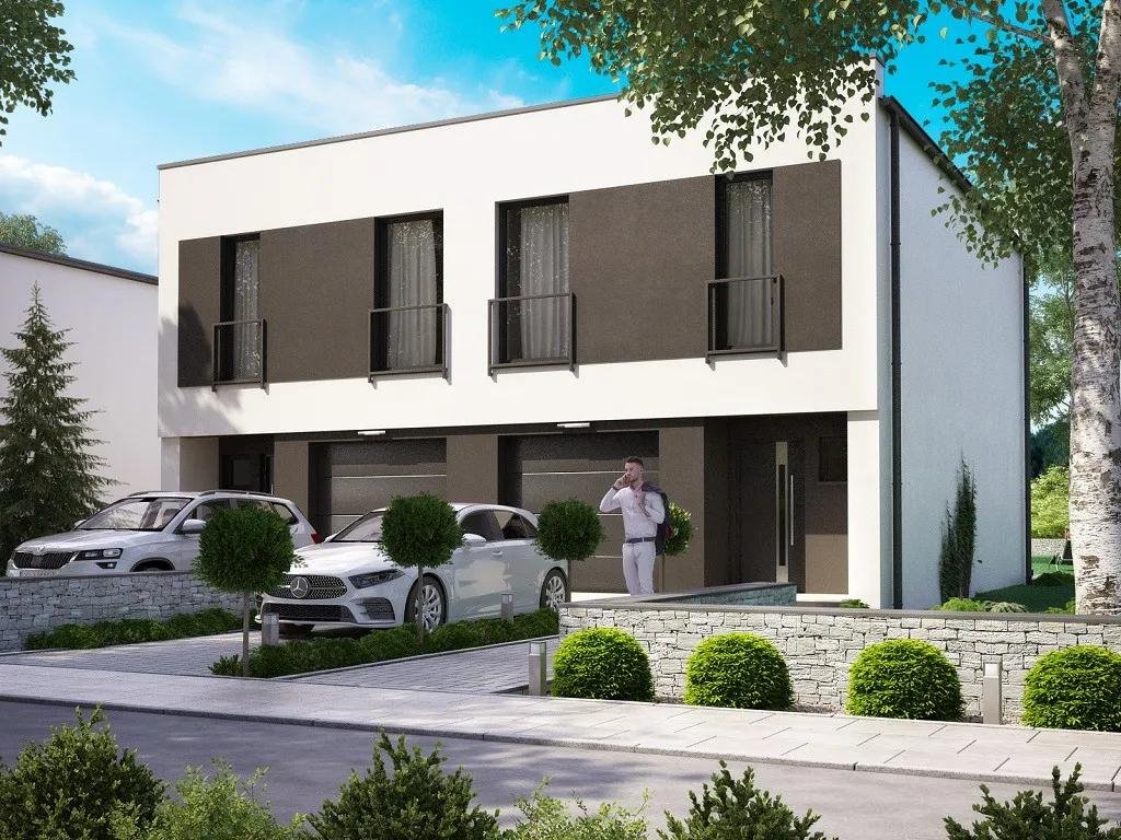Nowoczesny bliźniak 105 m² z garażem i ogrodem - polecam! Zajączków, Zajączków  106m2 Foto 1