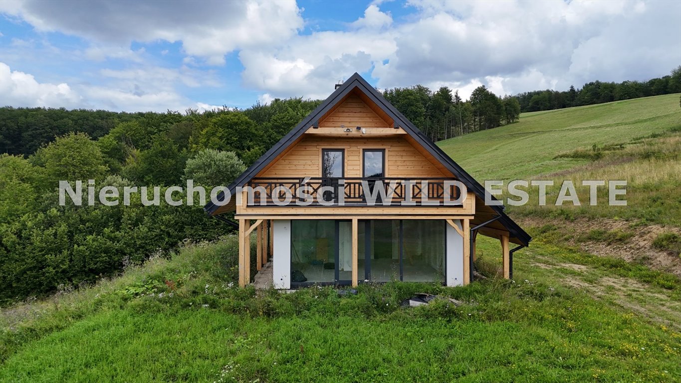Polecam nowoczesny dom z panoramicznym widokiem i dużym tarasem Baligród, Baligród, Baligród  89m2 Foto 1