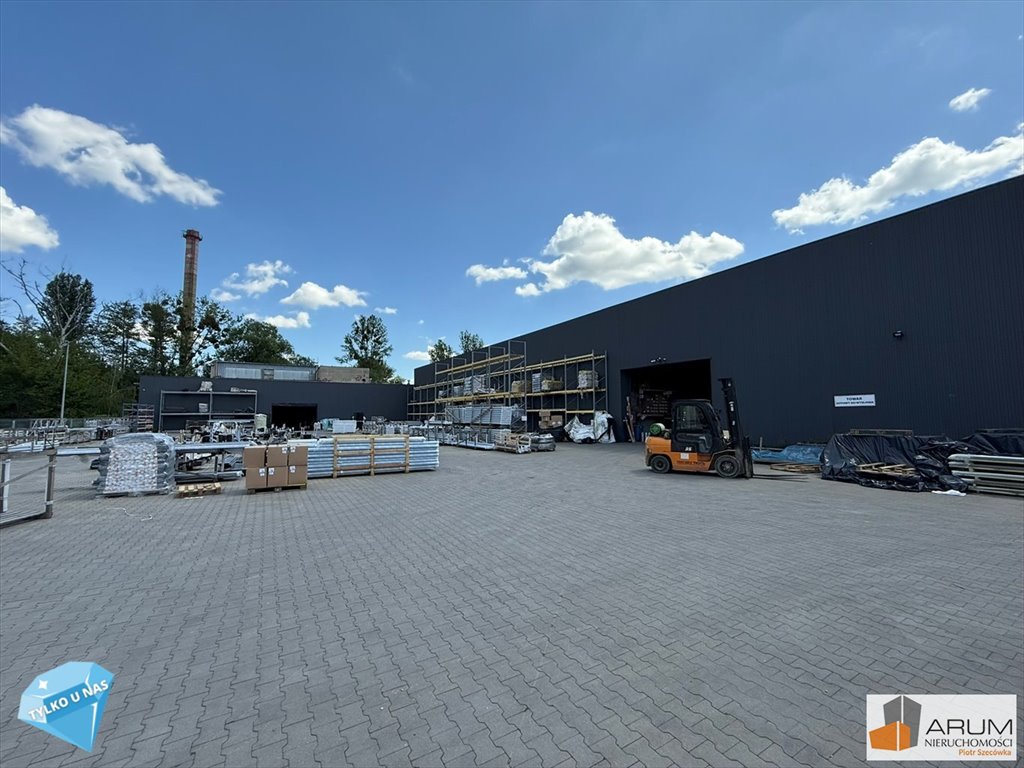 Kompleks produkcyjno-magazynowy z biurami (4 ha) przy A1 Częstochowa, Gnaszyn Górny  7 633m2 Foto 1