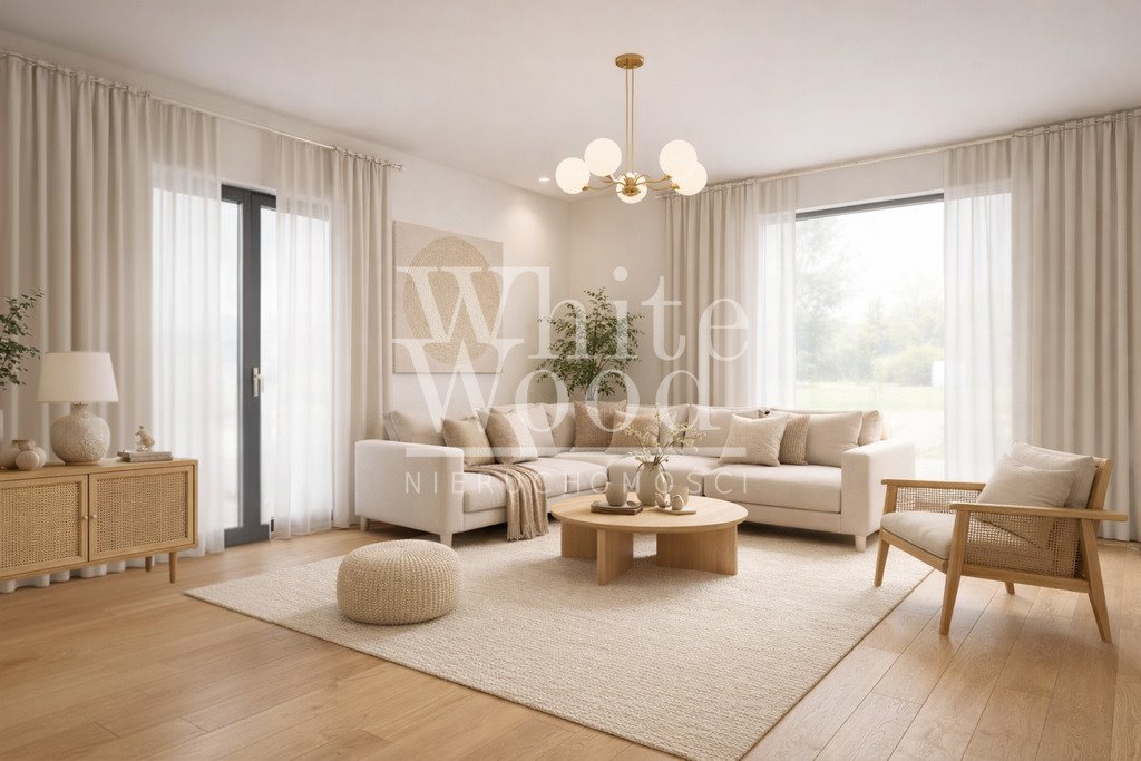 Dom wolnostojący 146 m2 z ogrodem i pod klucz Gdynia, Pustki Cisowskie, Wiklinowa  146m2 Foto 1