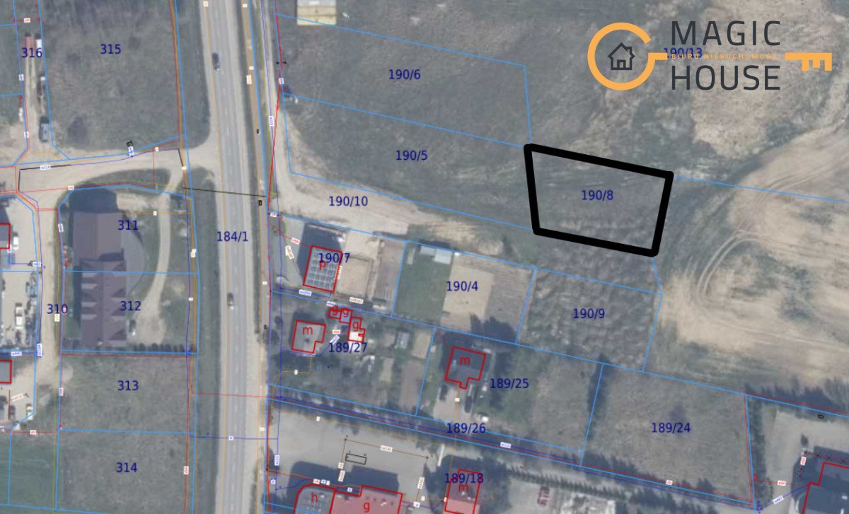 Działki budowlane w Małkowie, media, spokojna okolica Małkowo, Gdyńska  1 013m2 Foto 1