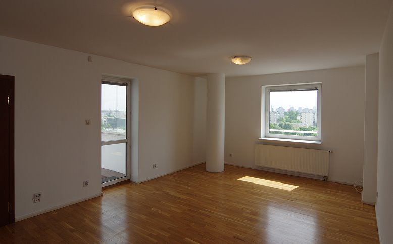 Wynajmę nowoczesny 83 m² biurowiec z loggią i widokiem na Centrum Warszawa, Śródmieście, Jana Pawła II  83m2 Foto 1
