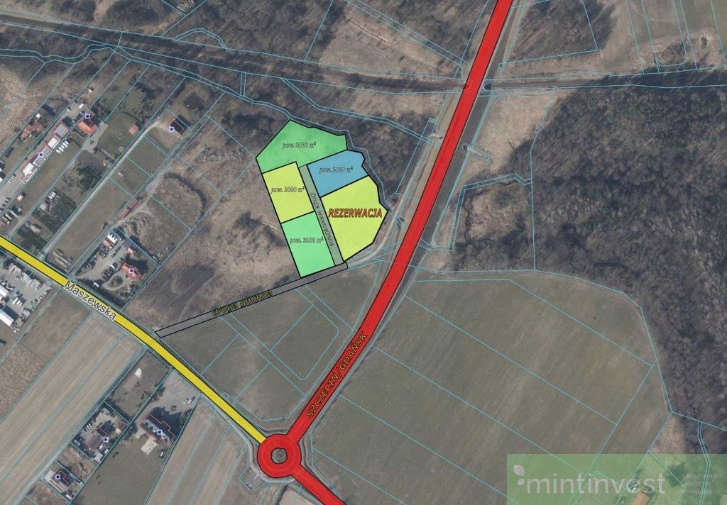 Zapraszam do obejrzenia działki 3000 m² z możliwością podziału Goleniów  3 000m2 Foto 1