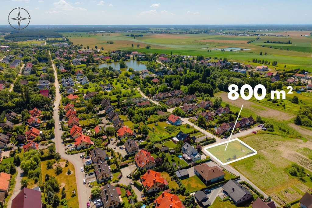 Sprzedam działkę 800 m² w Nadolicach Wielkich z mediami Nadolice Wielkie, Ogrodowa  800m2 Foto 1