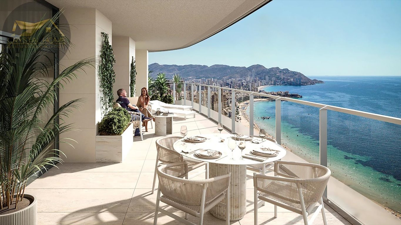 Luksusowe 3-pokojowe mieszkanie w Benidormie, 150m od plaży Hiszpania, Benidorm  70m2 Foto 1